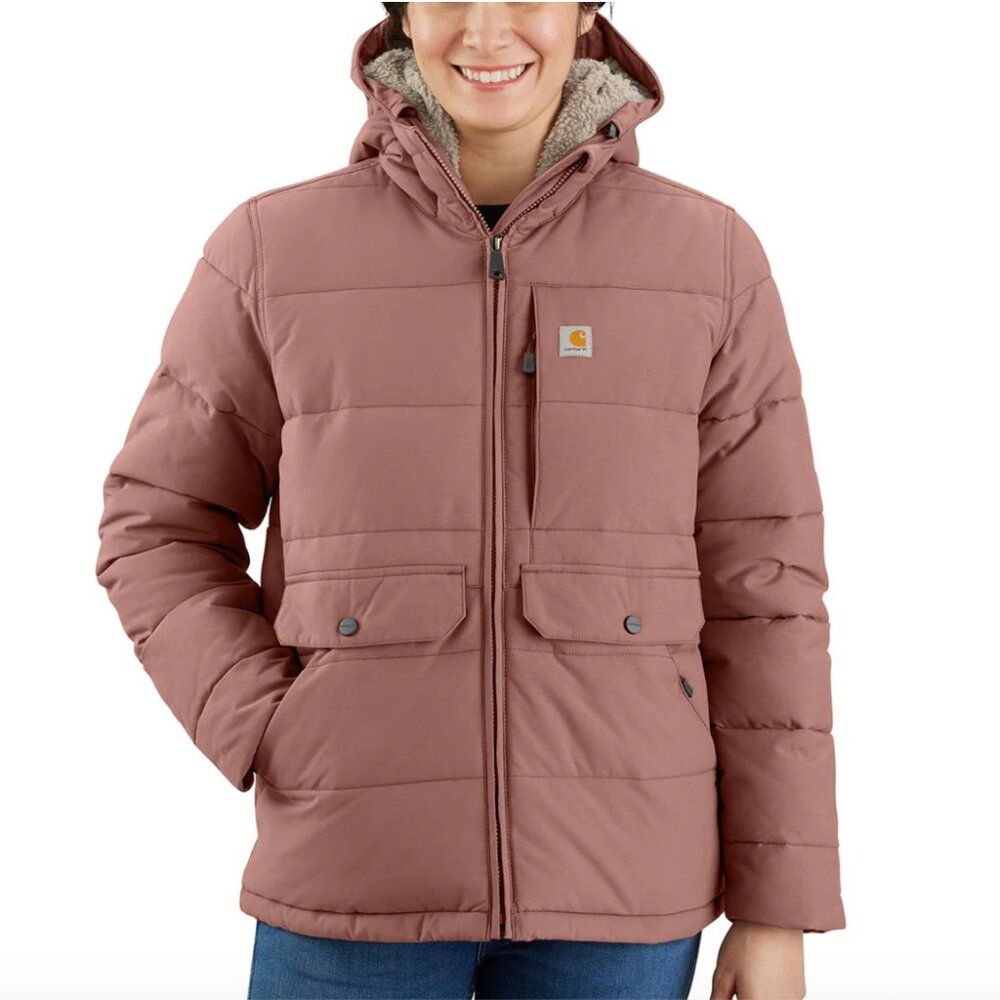 Carhartt Small Montana Puffer Jacket Nutmeg